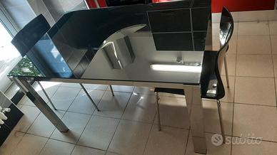 Airport di Calligaris: il tavolo allungabile per 6