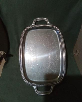 Vassoio Alessi vintage in stile Neo Barocco