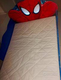 Letto Spiderman con Luci