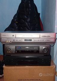 lotto 3 videoregistratori funzionanti 