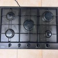 Piano cottura a gas BLANCO, 5 fuochi