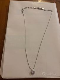 Collana Swarovski con punto luce