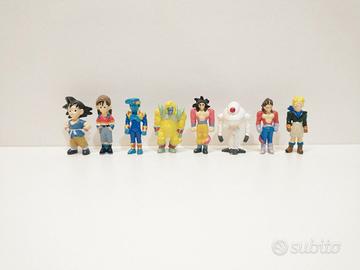 8 pz personaggi dragonball gt ovetti sorpresine