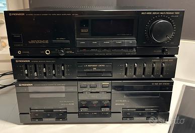 Stereo professionale PIONEER + 2 casse Trattabile
