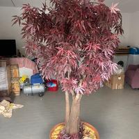 Acero rosso artificiale da esposione