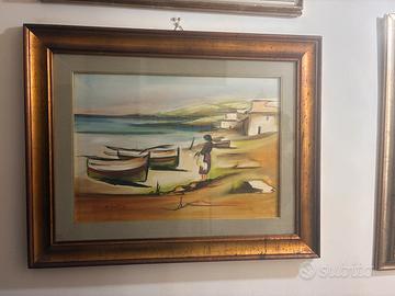 Angelo Di Santo – Dipinto orig. - “L’altra estate”