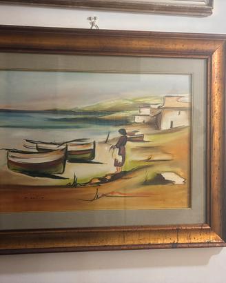 Angelo Di Santo – Dipinto orig. - “L’altra estate”