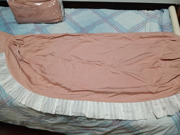 tende rosa tessusto seta