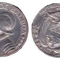 MONETA UN DECIMO DI BALBOA PANAMA 1968 - COD D8