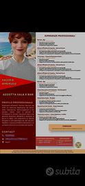Cameriera/barista