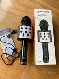 microfono karaoke wirelwss Music Hero idea per Nat