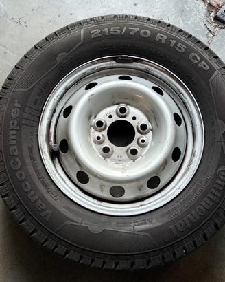  cerchi e gomme 215 70 15 C