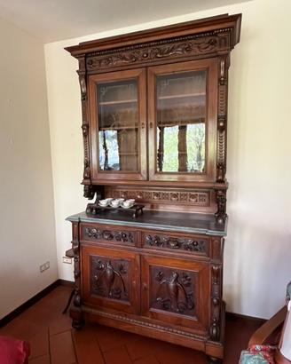 Sala da pranzo completa in legno massello