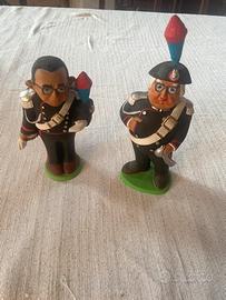 Statuetta di Spadolini e Andreotti