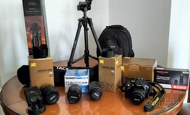 Nikon 5200 kit fotografico