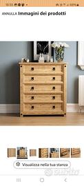 Cassettiera 5 cassetti