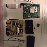 Scheda madre + power unit + casse Smart Tv Samsung
