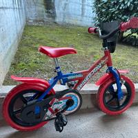Bici bimbo Spider Man