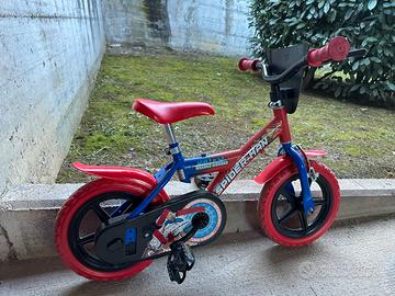 Bici bimbo Spider Man
