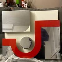 Lampada da parete Pop Art Bauhaus Design XL