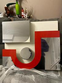 Lampada da parete Pop Art Bauhaus Design XL