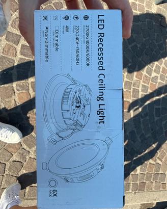 LED da incasso (6pezzi)