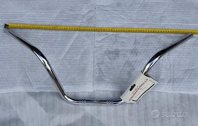 MANUBRIO CUSTOM / CHOPPER ACCIAIO CROMATO CUSTOM B