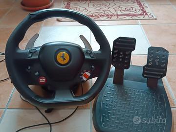 Sterzo con pedali thrustmaster