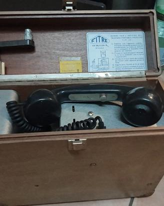 telefono campale militare FITRE bl TLP24 EZ vintag