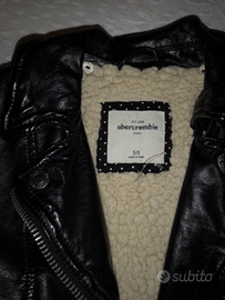 Giubbotto/chiodo ecopelle bambina abercrombie