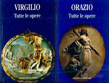 Lotto 6 libri Classici Greci e Latini Plauto