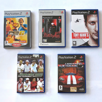 Pack con 5 giochi Playstation 2