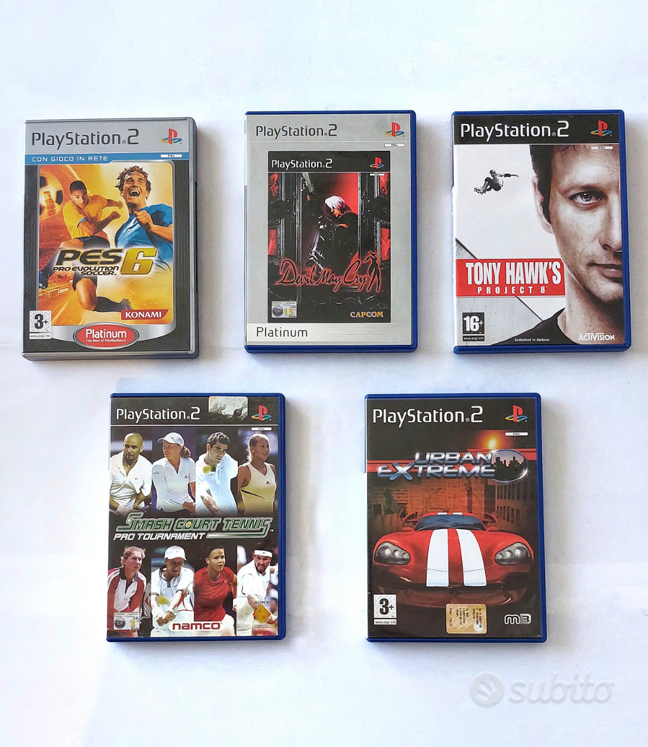 Pack 5 giochi Sony Playstation 2 - Console e Videogiochi In vendita a Roma