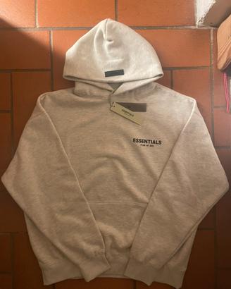 felpa essentials fear of god grigia chiara