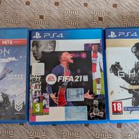 3 GIOCHI PER PS4 come in foto (1 nuovo 2 usati)