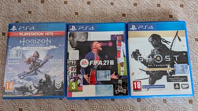 3 GIOCHI PER PS4 come in foto (1 nuovo 2 usati)
