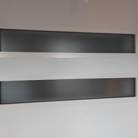 2 telai fissi in alluminio Alcoa R50 verniciato