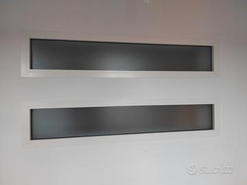 2 telai fissi in alluminio Alcoa R50 verniciato