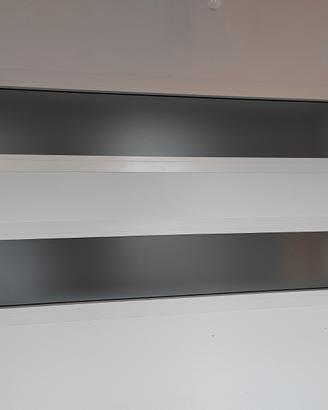 2 telai fissi in alluminio Alcoa R50 verniciato