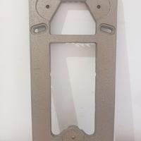 Piastra Fissaggio a Muro Telefono a Gettoni U+