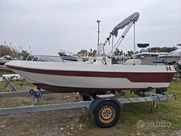 Barca Open 500 con Yamaha 25 cv 
