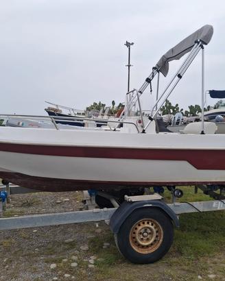 Barca Open 500 con Yamaha 25 cv 