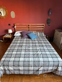 Letto king size ikea + materasso