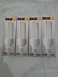 Lotto 5 Lampadine Risparmio Energetico 21W - E27