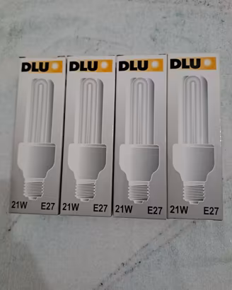 Lotto 5 Lampadine Risparmio Energetico 21W - E27