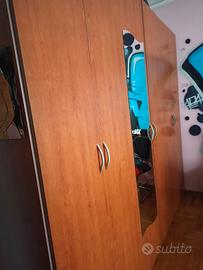 Armadio 6 ante con specchio