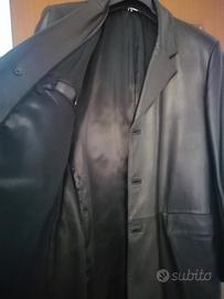 cappotto in vera pelle 