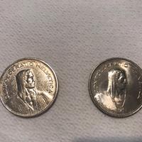 5 FRANCHI SVIZZERA ARGENTO 1932 e NICHEL RAME 1968