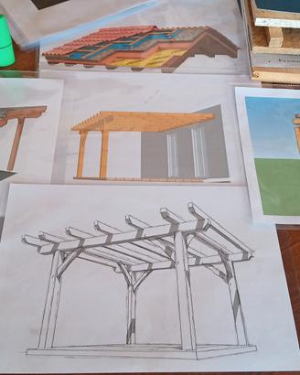 Realizzazione Pergolati Gazebi in legno 