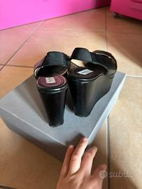 Sandalo a zeppa Max Mara